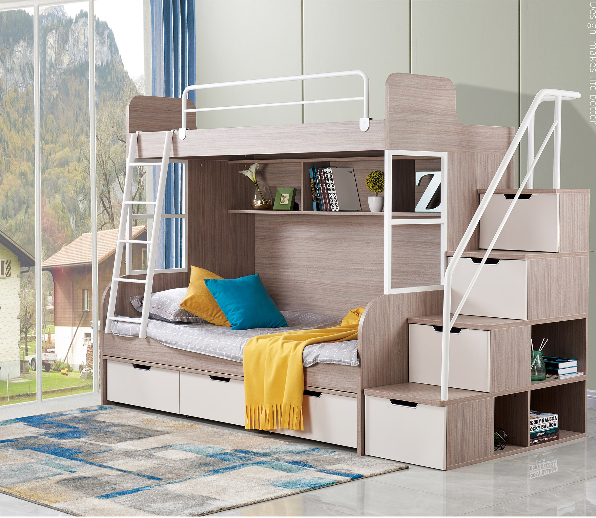 儿童上下床 - 有爱-有家-有柯耐 石家庄市柯耐家具有限公司